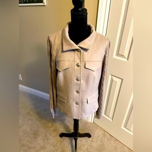 WHBM Sweater Sleeve Jacket NWT